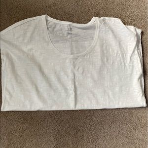 J Jill scoop neck slub tee